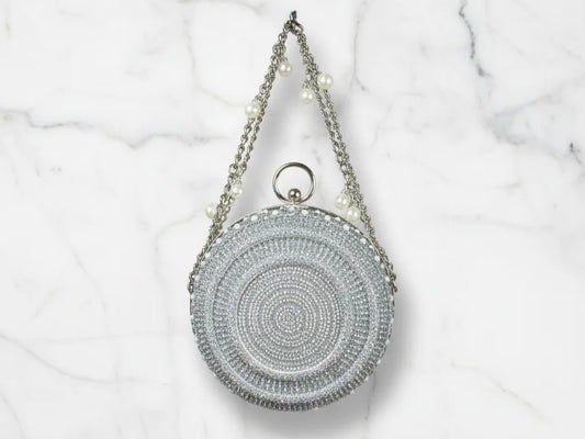 Fancy disc clutch silver