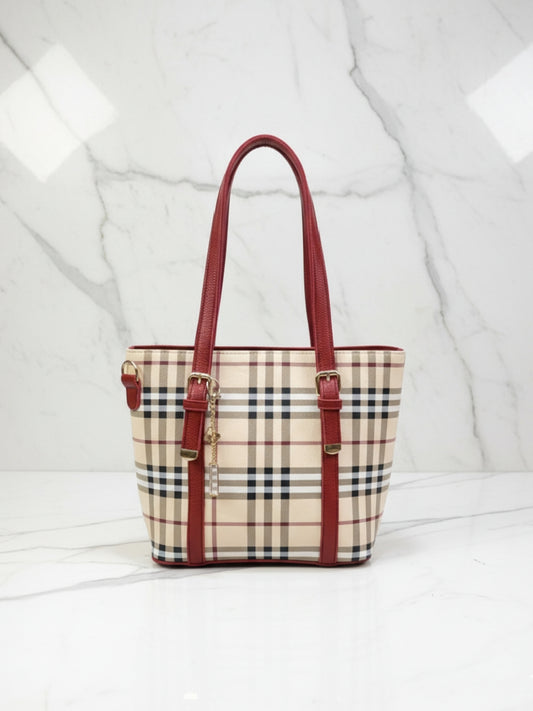 Classic Plaid Heritage Check Handbag
