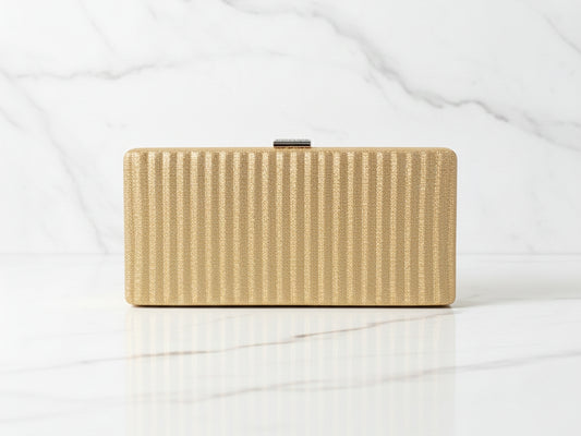 Golden Box Clutch
