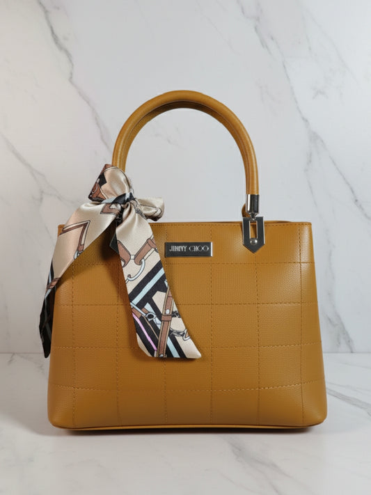 Mustard Double Pocket Bag