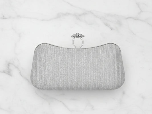 Silver Ring Clutch