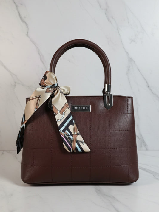 Chocolate Double Pocket Bag