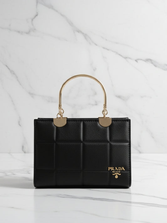 Black Boxy Bag