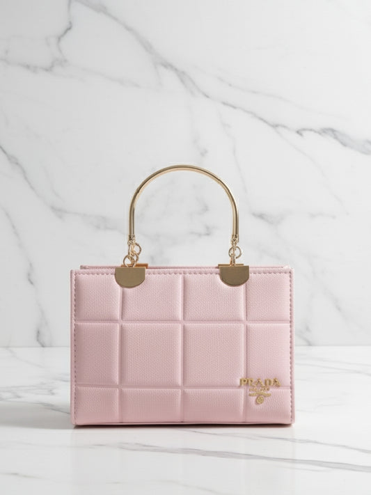 Pink Boxy Bag