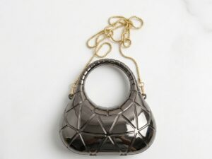 Acrylic Black Clutch