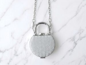 Mini Silver Clutch