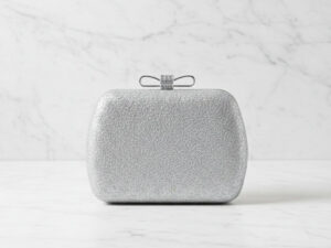 Silver Bow Clutch