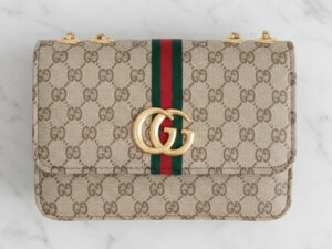 Beige Ophidia GG Supreme Shoulder bag