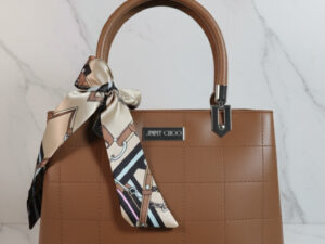 Tan Double Pocket Bag