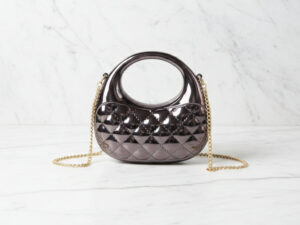 Acrylic Black Mini Clutch