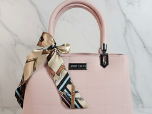 Pink Double Pocket Bag