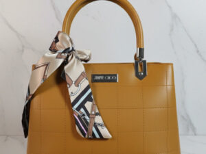 Mustard Double Pocket Bag