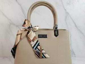 Beige Double Pocket Bag