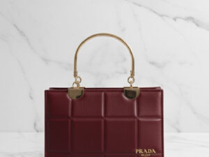Maroon Boxy Bag
