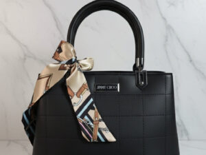 Black Double Pocket Bag