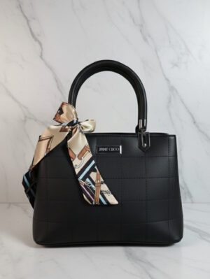 Black Double Pocket Bag
