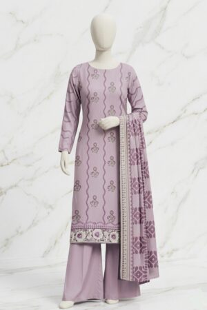 Lavender Vine Essence 3 Piece Unstitched